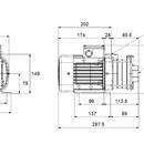 POMPA CENTRIFUGA CM5-5 HP.1,22