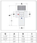 MISCELAT.TERMOST.REG.40-60 3/4 MISCELAT.TERMOST.REG.40-60 3/4
