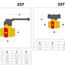 VALV.SFERA C/RITEGNO RISC. 1/2'