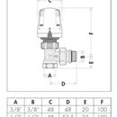 VALV. TERMOSTATICA 3/8 TFS