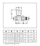 VALV.TERMOSTATIZZ.3/8 DI.FERRO