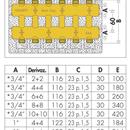 COLLETT.COMPL.3/4 4+4 23P.1,5