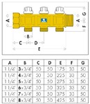 COLLETT.C/VALV.11/4 4 ATT.3/4