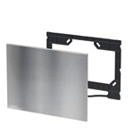 PLACCA DI FINITURA INOX LUCIDA PLACCA DI FINITURA INOX LUCIDA