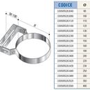 FIG.69 FASCETTA MUR. REGISTRAB. INOX