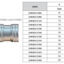 RACCORDO FLEX-FLEX F/F 200/200