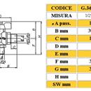 RUBINETTO SQ MM FARF 1/2