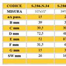 VALV.SFERA GAS SQ. FF 1/2