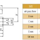 VALV.SFERA GAS FF 1/2 FARF.