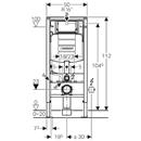 DUOFIX SIGMA 12CM PER WC SOSPESO