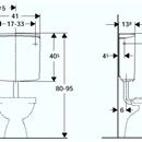 GEBERIT AP140 CASSETTA DI RISCIACQUO