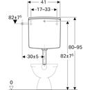 GEBERIT AP140 CASSETTA DI RISCIACQUO