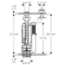 BATTERIA DI RISCIACQUO UNIVERSALE TI