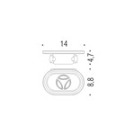 PORTASAPONE CROMO/VETRO ACID.NAT. PORTASAPONE CROMO/VETRO ACID.NAT.