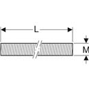 BARRA FILETTATA M10 L200 ZINCATA