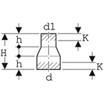 RIDUZIONE PE CENTRICA 56X50mm