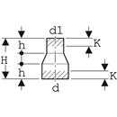 RIDUZIONE PE CENTRICA 56X50mm