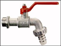 RUBINETTO P.GOMMA SFERA 3/4