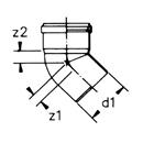 CURVA 45G HTB 32