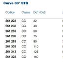 CURVA 30 G. STB D.50 SITECH